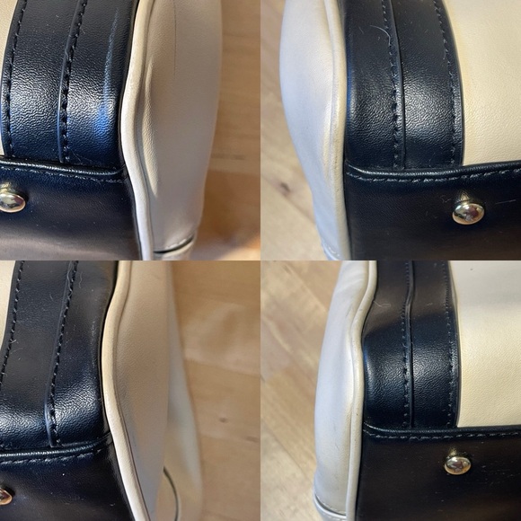 CHARLES JOURDAN Leather Satchel - Picture 11 of 14